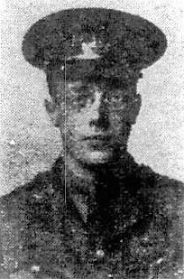 Second Lieutenant Karl Henry CULPIN (1912) - Photo: from the Doncaster Chronicle, 1 June 1917 Second Lieutenant Karl Henry CULPIN (1912) - Photo: from the Doncaster Chronicle, 1 June 1917