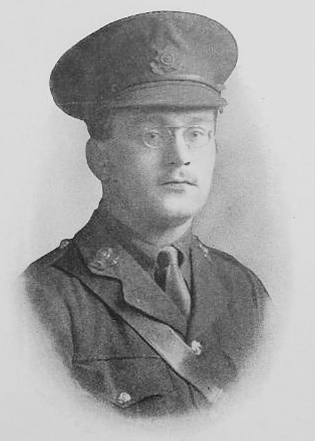 Lieutenant Hewitt HUGGARD (1908) - Photo: by permission of the Yorkshire Rugby Football Union Lieutenant Hewitt HUGGARD (1908) - Photo: by permission of the Yorkshire Rugby Football Union