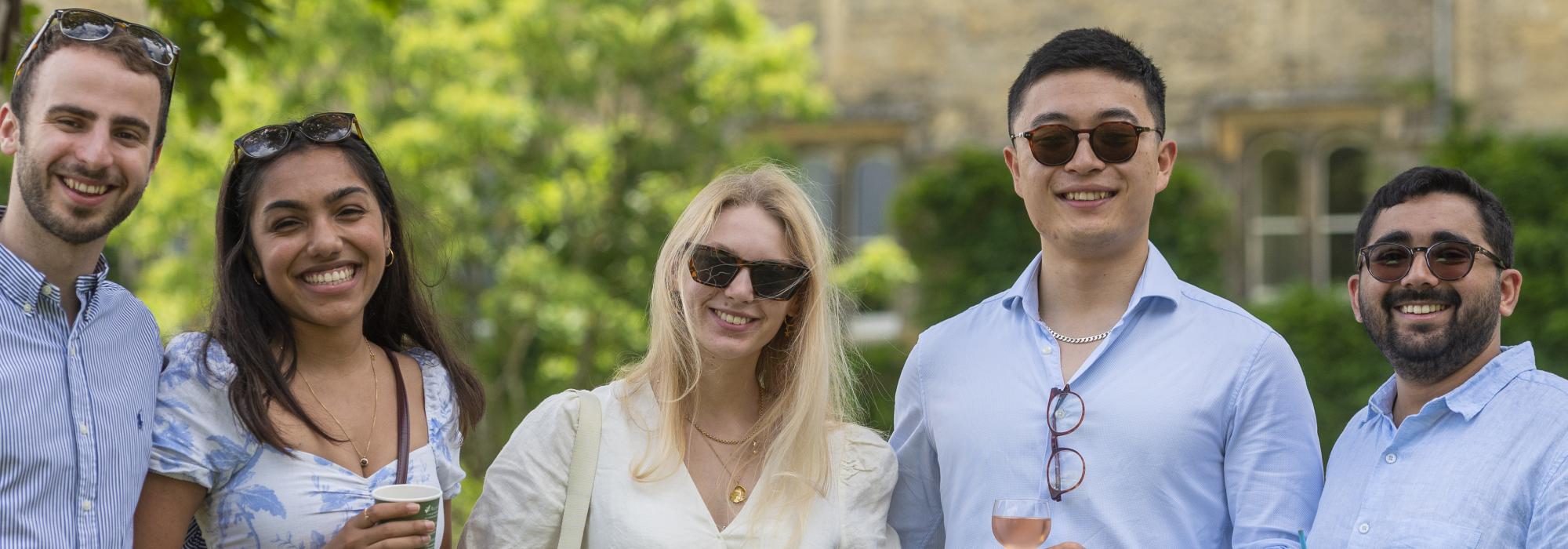 Mentees at the Merton Garden Party © John Cairns 2023